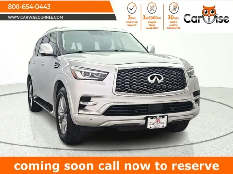 Silver 2019 INFINITI QX80 LUXE for sale in Gurnee, IL