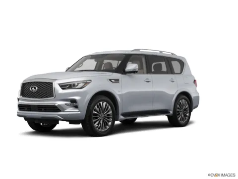Silver 2019 INFINITI QX80 LUXE for sale in Gurnee, IL