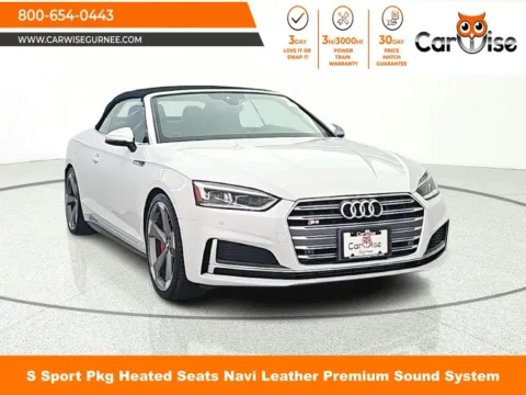 Black 2019 Audi S5 3.0T Premium Plus for sale in Gurnee, IL