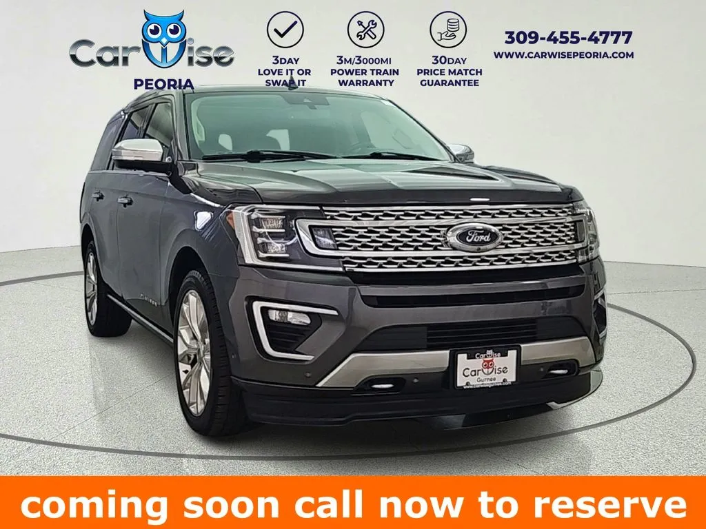 Gray 2019 Ford Expedition Platinum for sale in Gurnee, IL
