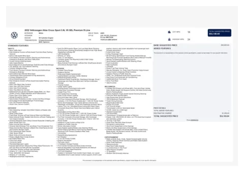 Another view of 2022 Volkswagen Atlas Cross Sport 3.6L V6 SEL Premium R-Line for sale in Gurnee, IL at CarWise Gurnee