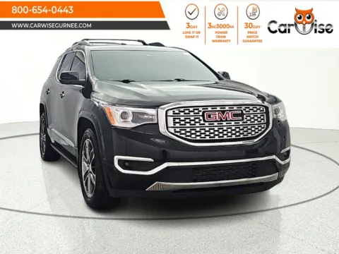 Black 2017 GMC Acadia Denali for sale in Gurnee, IL