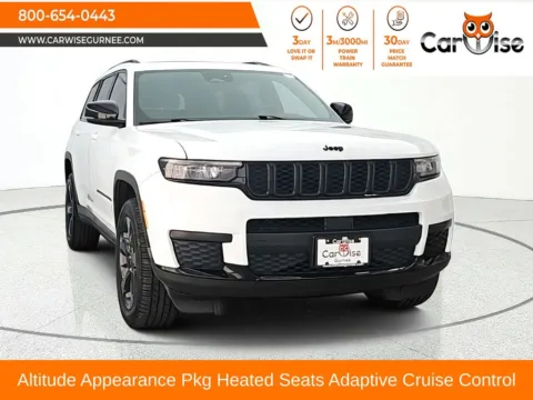 White 2021 Jeep Grand Cherokee L Altitude for sale in Gurnee, IL