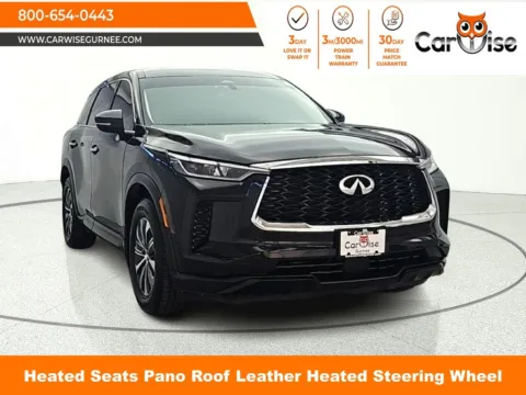 Black 2024 INFINITI QX60 PURE for sale in Gurnee, IL