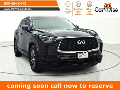 Black 2024 INFINITI QX60 PURE for sale in Gurnee, IL