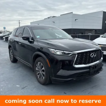 Black 2024 INFINITI QX60 PURE for sale in Gurnee, IL