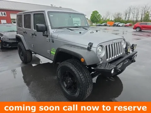 Silver 2017 Jeep Wrangler Unlimited Sahara for sale in Gurnee, IL