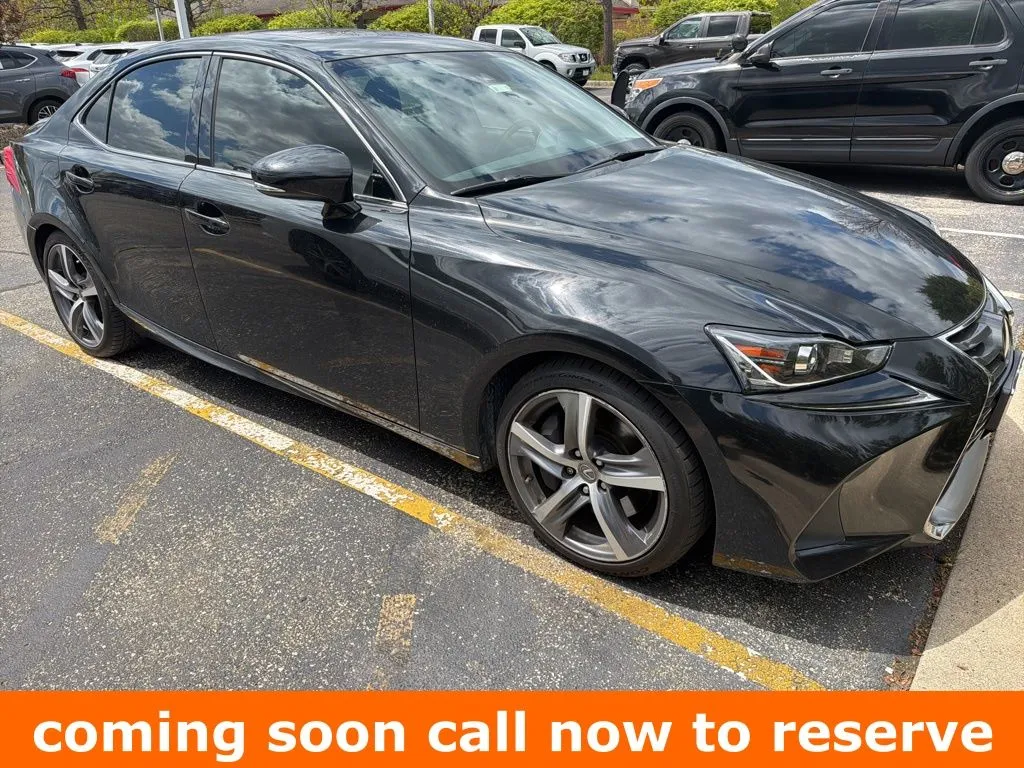Black 2017 Lexus IS 300 for sale in Gurnee, IL