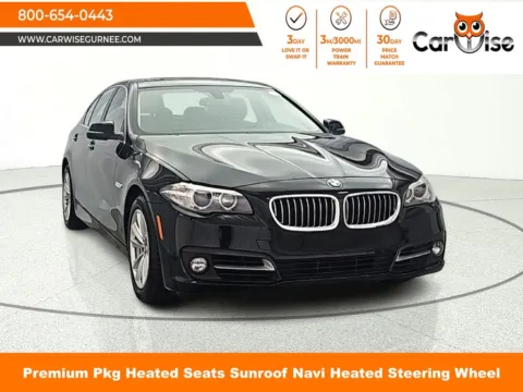 Black 2016 BMW 5 Series 528i xDrive for sale in Gurnee, IL