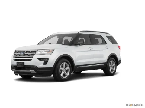 White 2019 Ford Explorer Platinum for sale in Gurnee, IL