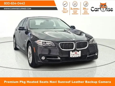 Gray 2016 BMW 5 Series 528i xDrive for sale in Gurnee, IL