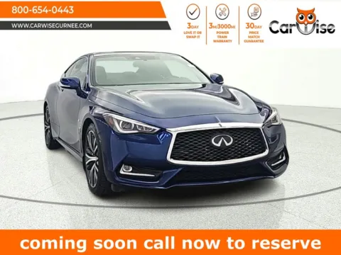 Blue 2019 INFINITI Q60 3.0t LUXE for sale in Gurnee, IL