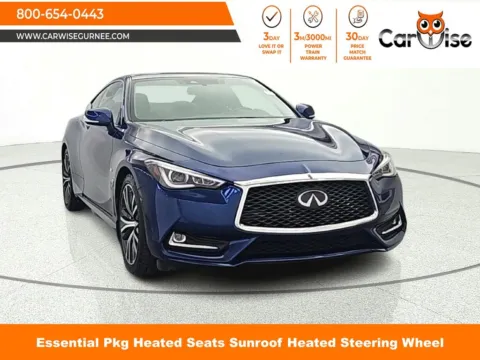 Blue 2019 INFINITI Q60 3.0t LUXE for sale in Gurnee, IL