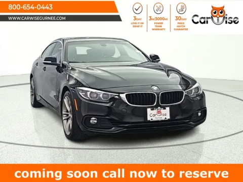 Black 2019 BMW 4 Series 430i Gran Coupe for sale in Gurnee, IL