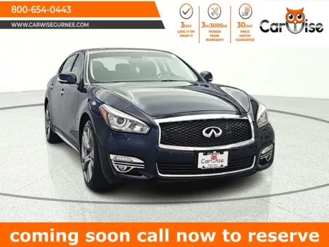 Blue 2016 INFINITI Q70L 3.7X for sale in Gurnee, IL