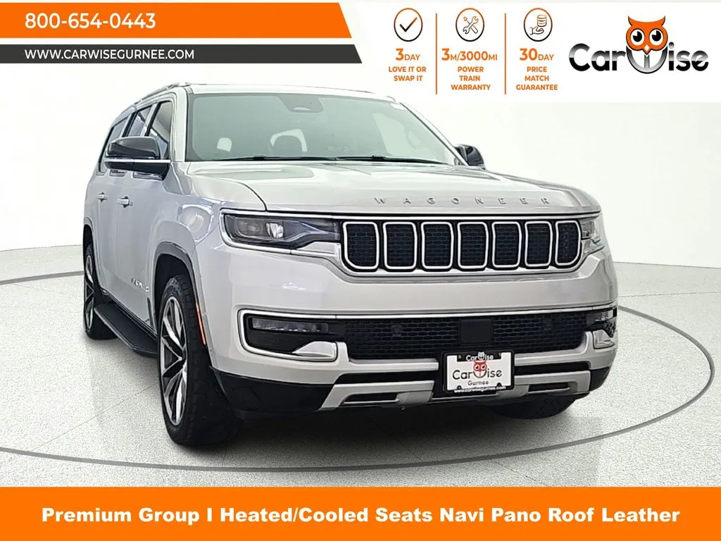 Silver 2023 Jeep Wagoneer L Series II for sale in Gurnee, IL