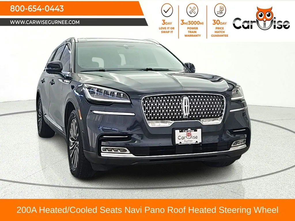 Blue 2021 Lincoln Aviator Reserve for sale in Gurnee, IL