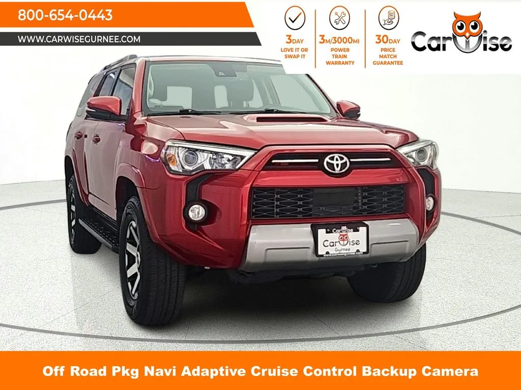 Red 2020 Toyota 4Runner TRD Off-Road Premium for sale in Gurnee, IL