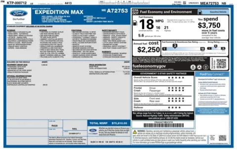 Another view of 2021 Ford Expedition Max Limited for sale in Gurnee, IL at CarWise Gurnee