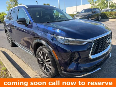 Blue 2022 INFINITI QX60 Sensory for sale in Gurnee, IL