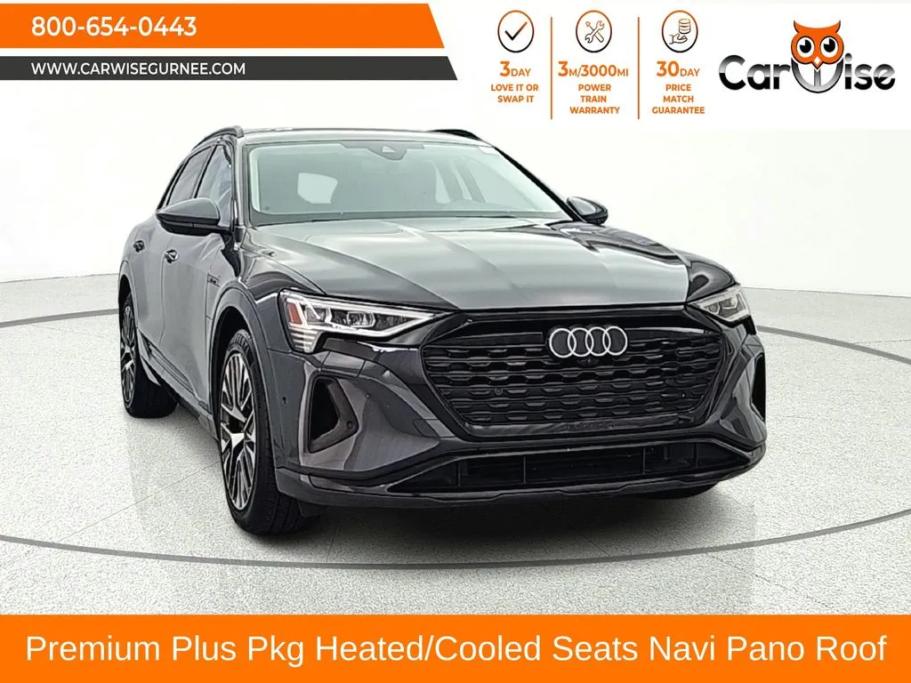 Gray 2024 Audi Q8 e-tron Premium Plus for sale in Gurnee, IL