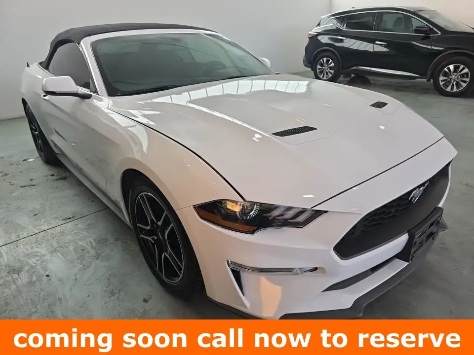 2019 Ford Mustang EcoBoost Convertible's photo