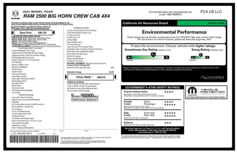 Another view of 2021 Ram 2500 Big Horn for sale in Gurnee, IL at CarWise Gurnee