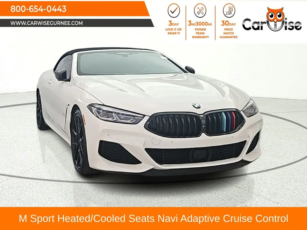 White 2019 BMW 8 Series M850i xDrive for sale in Gurnee, IL