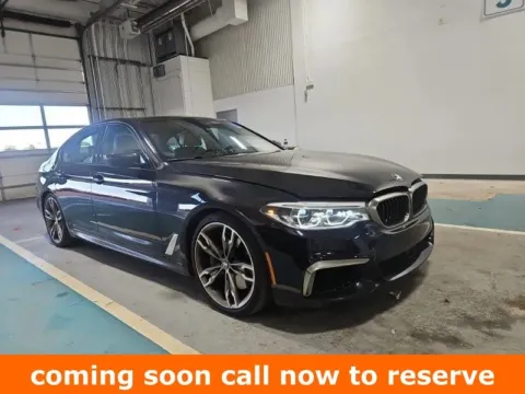 Black 2018 BMW 5 Series M550i xDrive for sale in Gurnee, IL