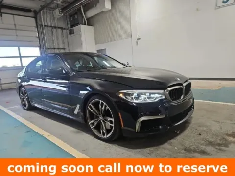 Black 2018 BMW 5 Series M550i xDrive for sale in Gurnee, IL