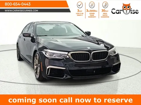Black 2018 BMW 5 Series M550i xDrive for sale in Gurnee, IL