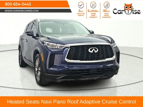 Blue 2023 INFINITI QX60 LUXE for sale in Gurnee, IL