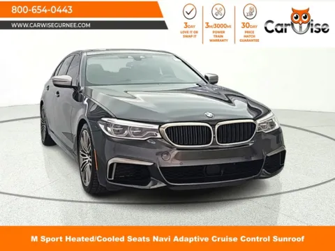 Gray 2018 BMW 5 Series M550i xDrive for sale in Gurnee, IL