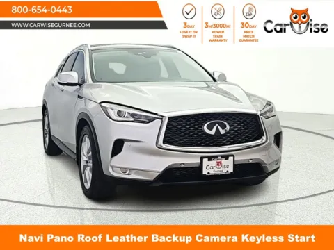 Silver 2019 INFINITI QX50 ESSENTIAL for sale in Gurnee, IL
