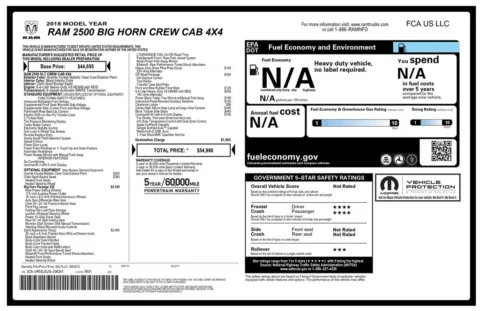 Another view of 2018 Ram 2500 Big Horn for sale in Gurnee, IL at CarWise Gurnee