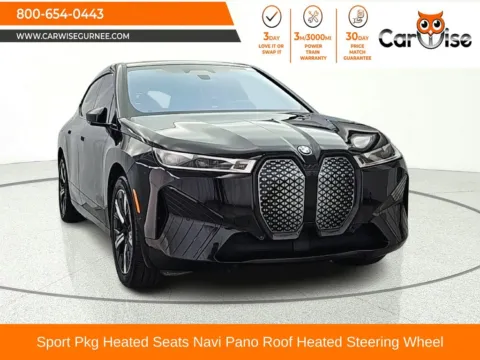 Black 2024 BMW iX xDrive50 for sale in Gurnee, IL