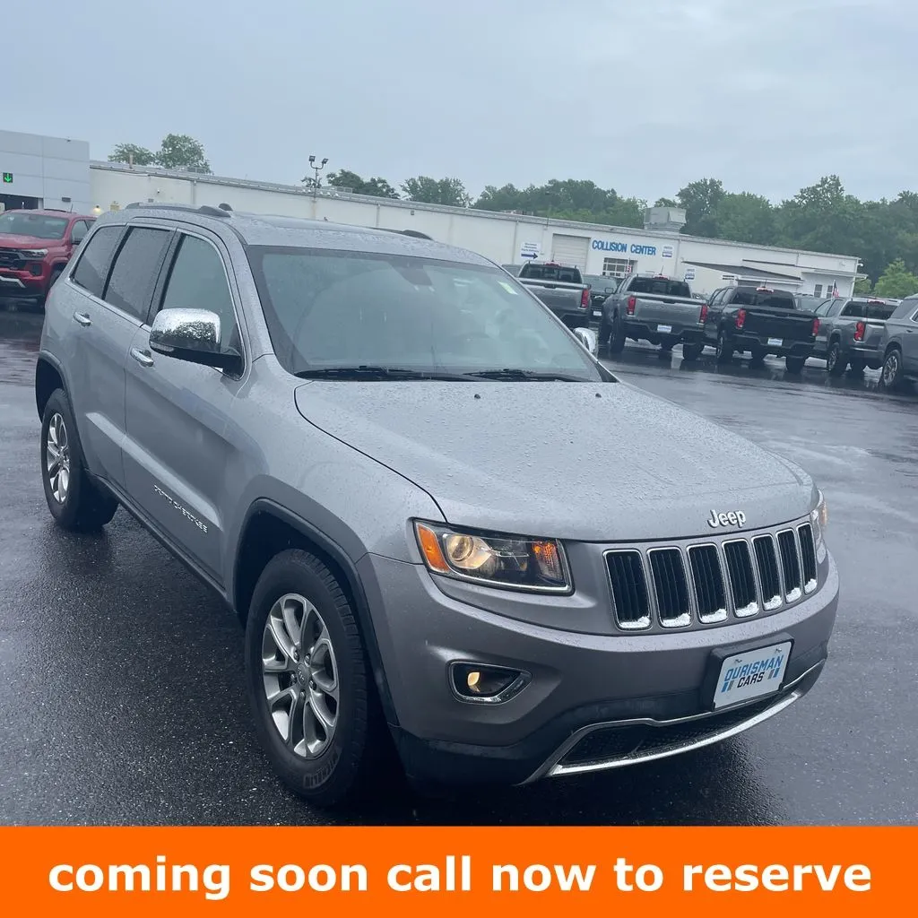 Silver 2015 Jeep Grand Cherokee Limited for sale in Gurnee, IL