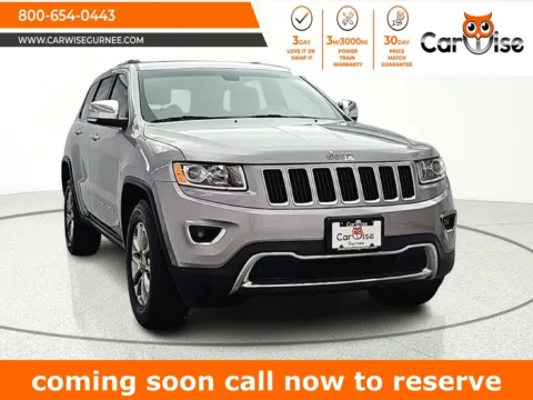 Silver 2015 Jeep Grand Cherokee Limited for sale in Gurnee, IL