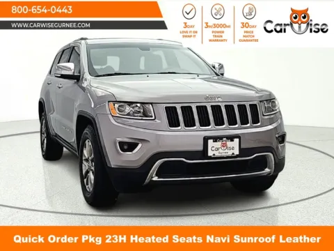 Silver 2015 Jeep Grand Cherokee Limited for sale in Gurnee, IL