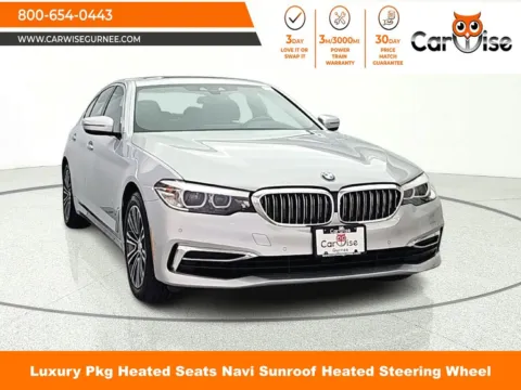 Silver 2019 BMW 5 Series 540i xDrive for sale in Gurnee, IL