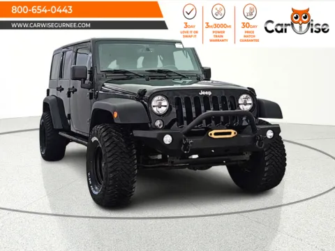 Black 2016 Jeep Wrangler Unlimited Sport for sale in Gurnee, IL