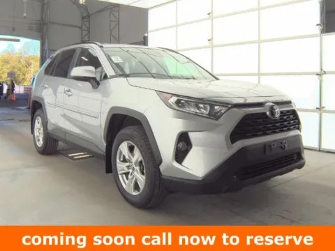 Silver 2021 Toyota RAV4 XLE for sale in Gurnee, IL