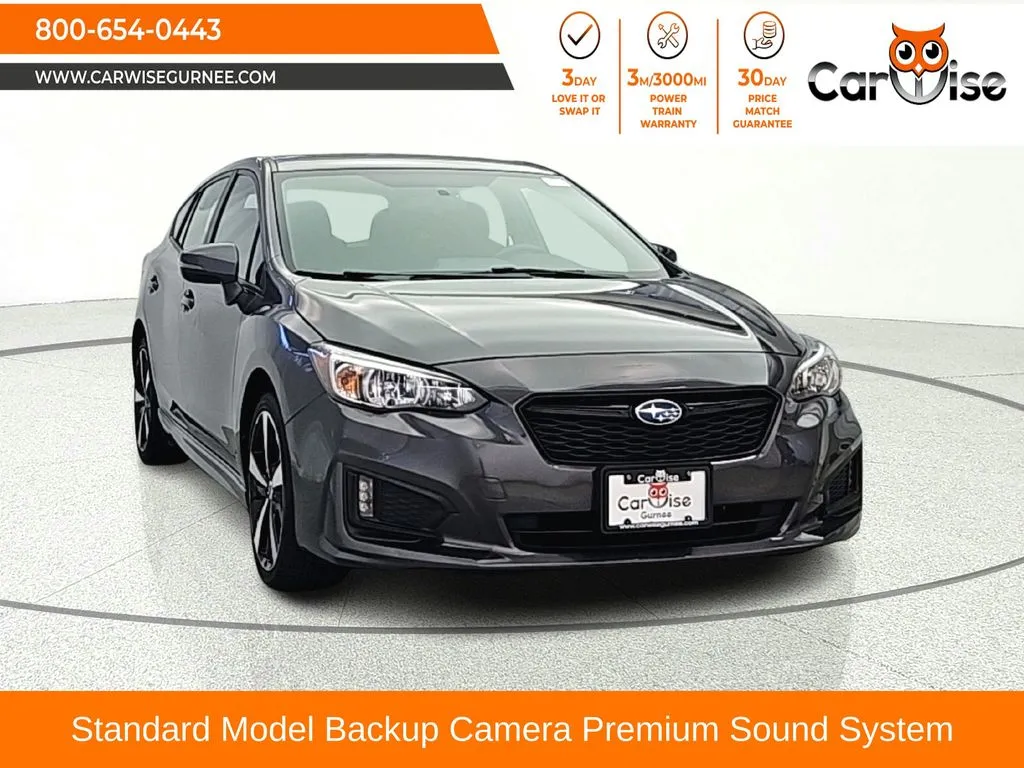 Gray 2019 Subaru Impreza 2.0i Sport for sale in Gurnee, IL