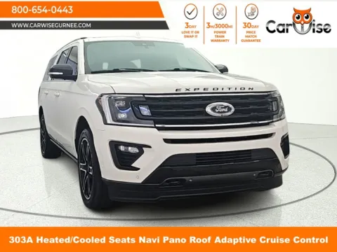 White 2020 Ford Expedition Max Limited for sale in Gurnee, IL