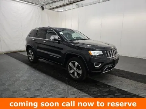 Black 2016 Jeep Grand Cherokee Overland for sale in Gurnee, IL