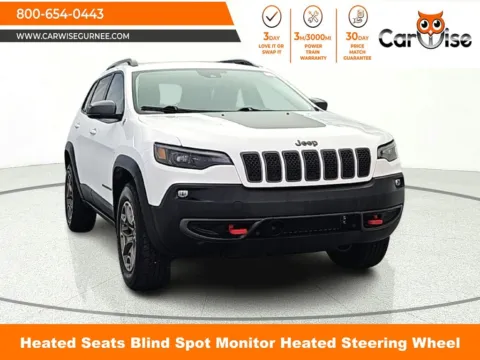 White 2021 Jeep Cherokee Trailhawk for sale in Gurnee, IL