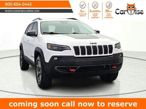 White 2021 Jeep Cherokee Trailhawk for sale in Gurnee, IL