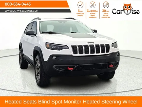 White 2021 Jeep Cherokee Trailhawk for sale in Gurnee, IL