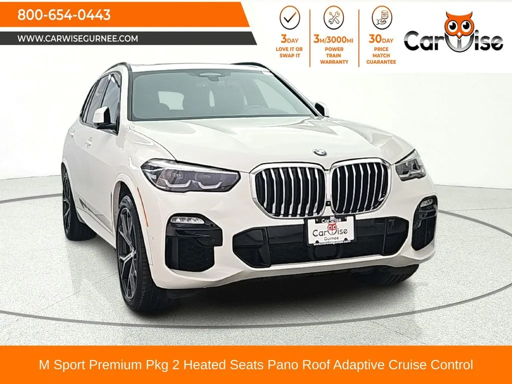White 2019 BMW X5 xDrive50i for sale in Gurnee, IL