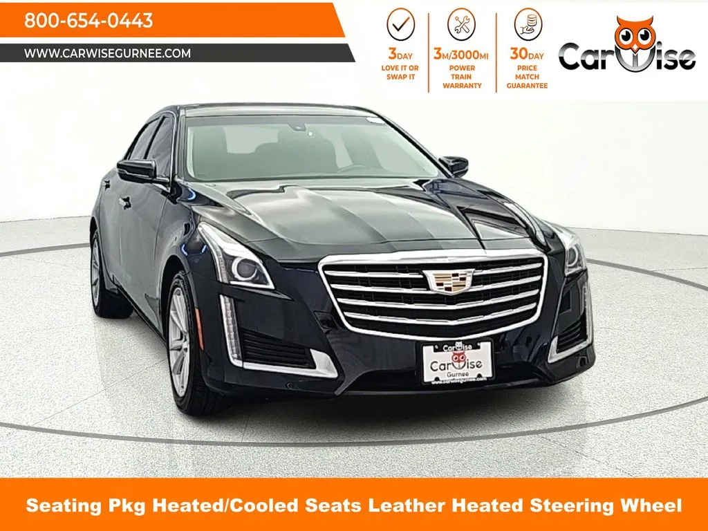 Black 2019 Cadillac CTS 2.0L Turbo for sale in Gurnee, IL